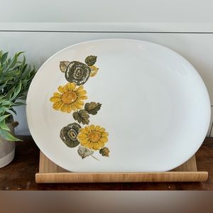 Johnson Brothers Snowhite Floral Platter